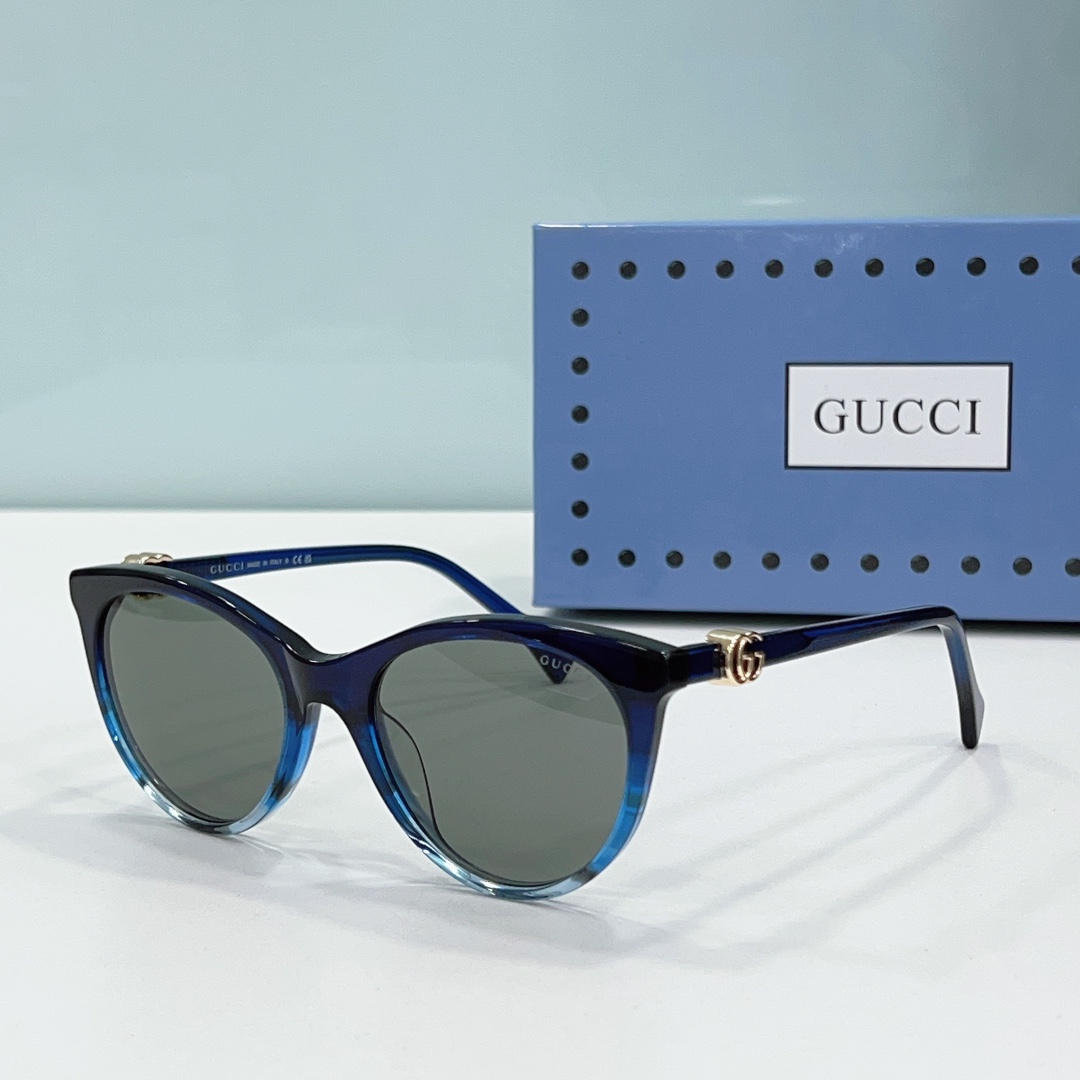 Gucci Mirror leg Double G Logo sunglasses Top quality 锛�Replica锛�