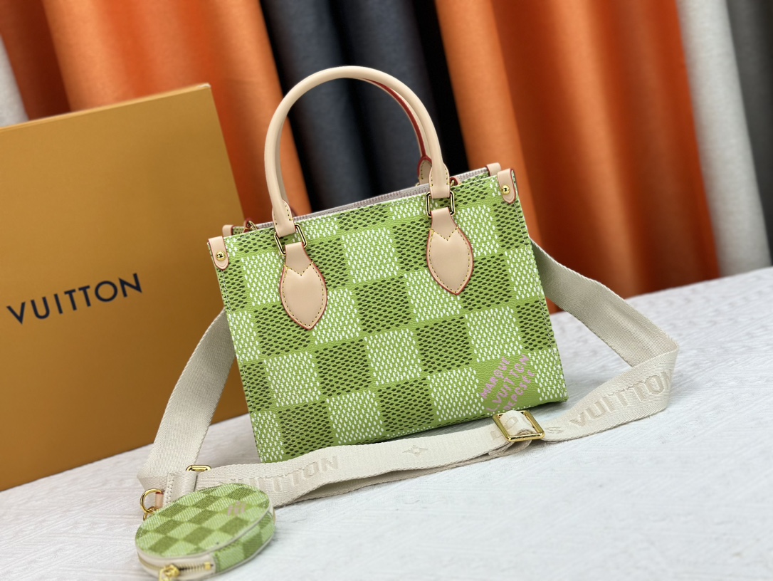 Louis Vuitton On The Go Tote M46833 Shoulder Bag Handbag