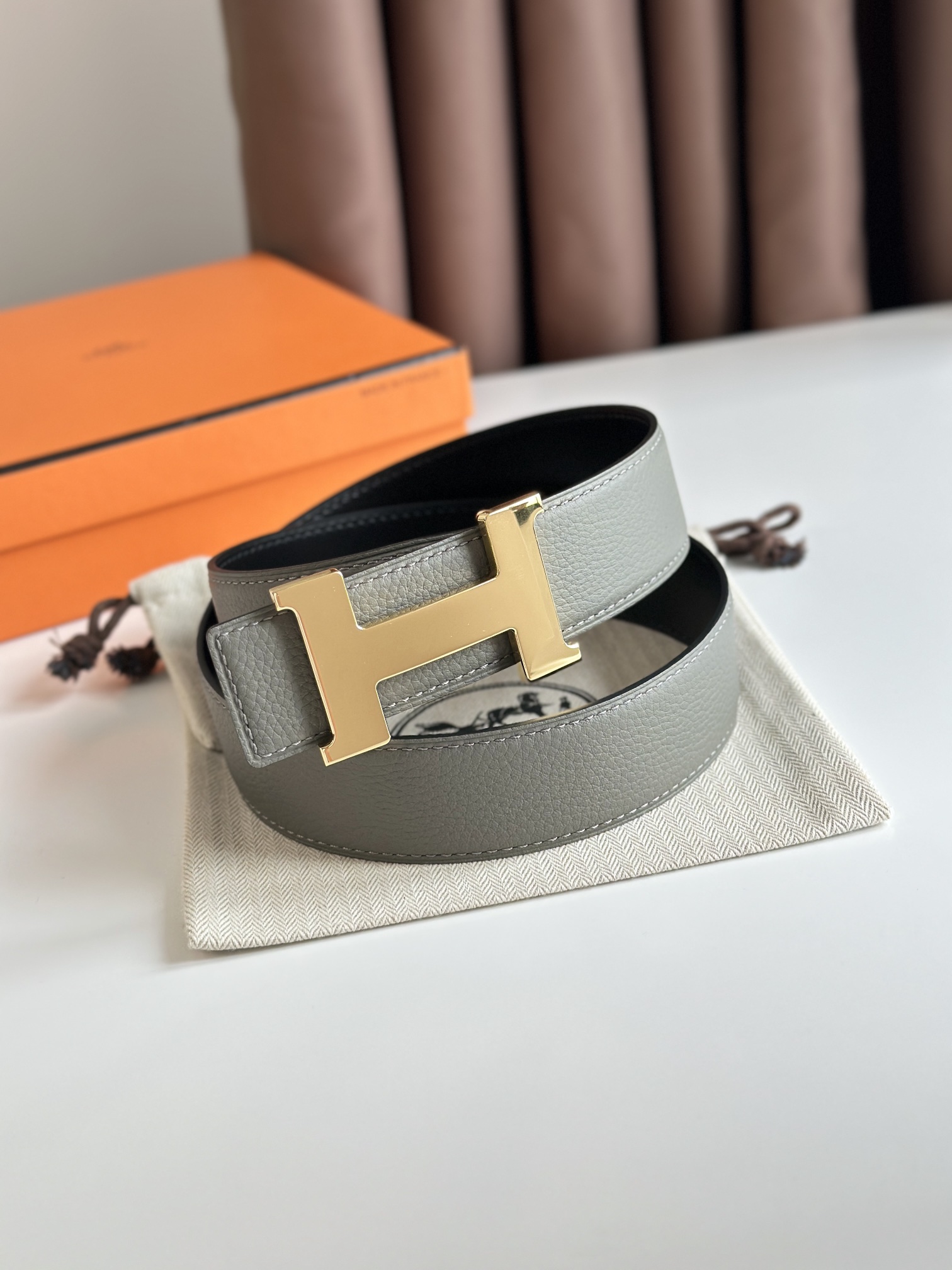 Hermes Leather Belts 1:1 Mirror Version