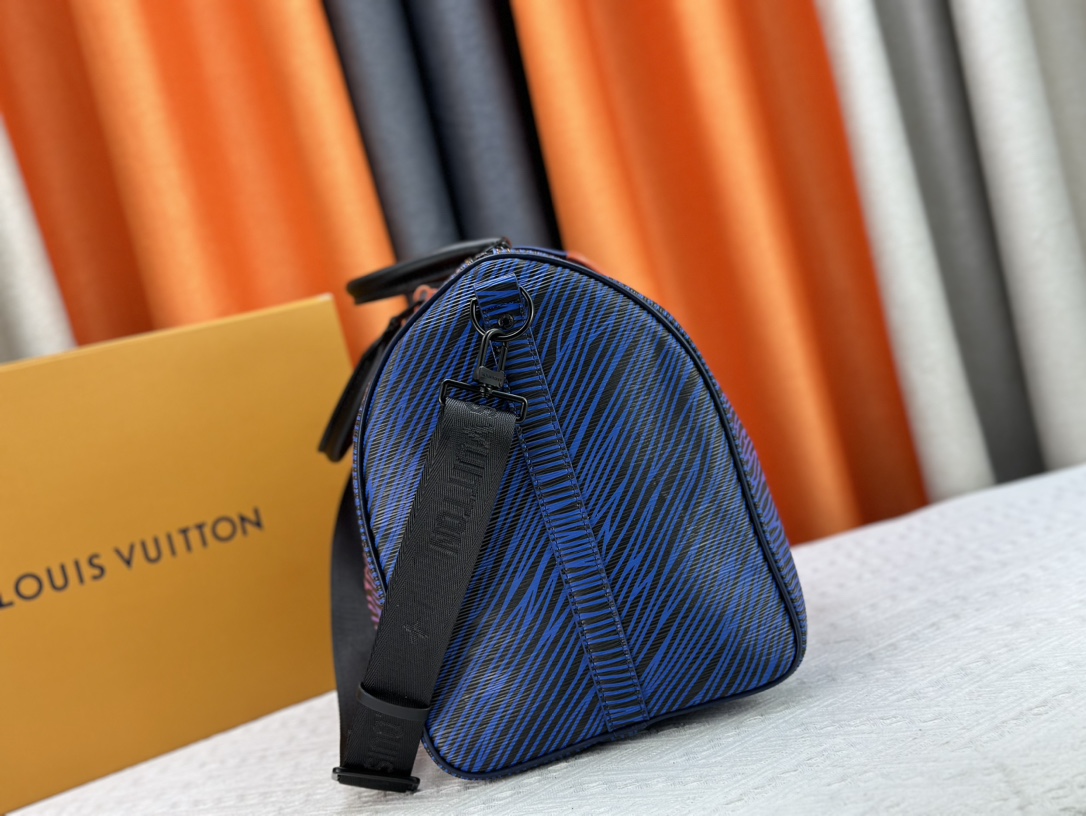 Louis Vuitton Keepall Bandouli猫re 50 Travel Bag M23174 M41416 Epi Soft XL