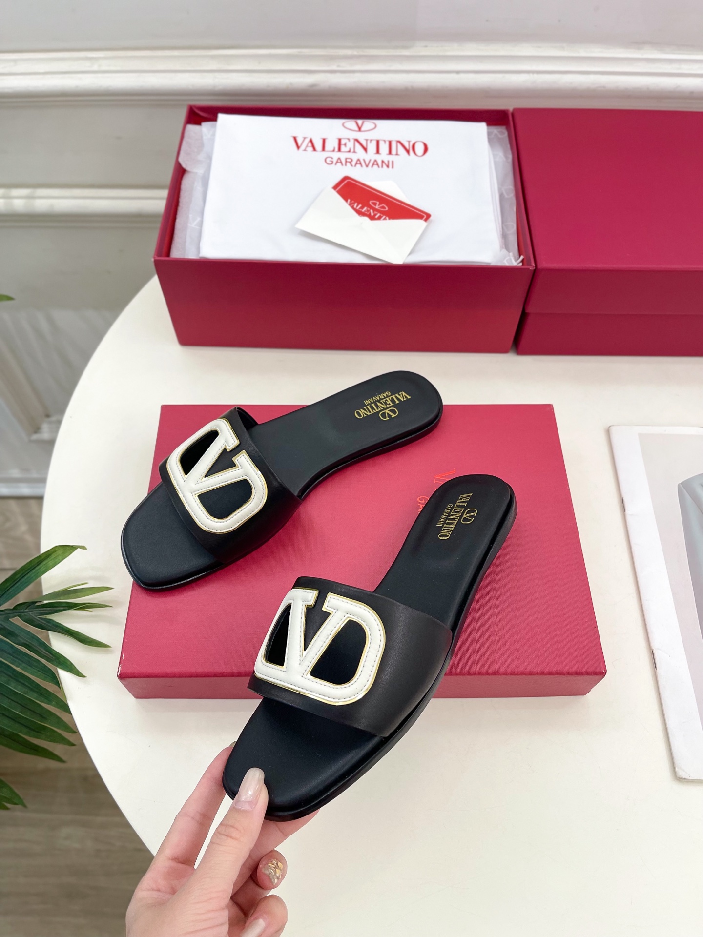 Valentino Shoes Slipper Valentino Garavani Roman Stud Women's Slippers