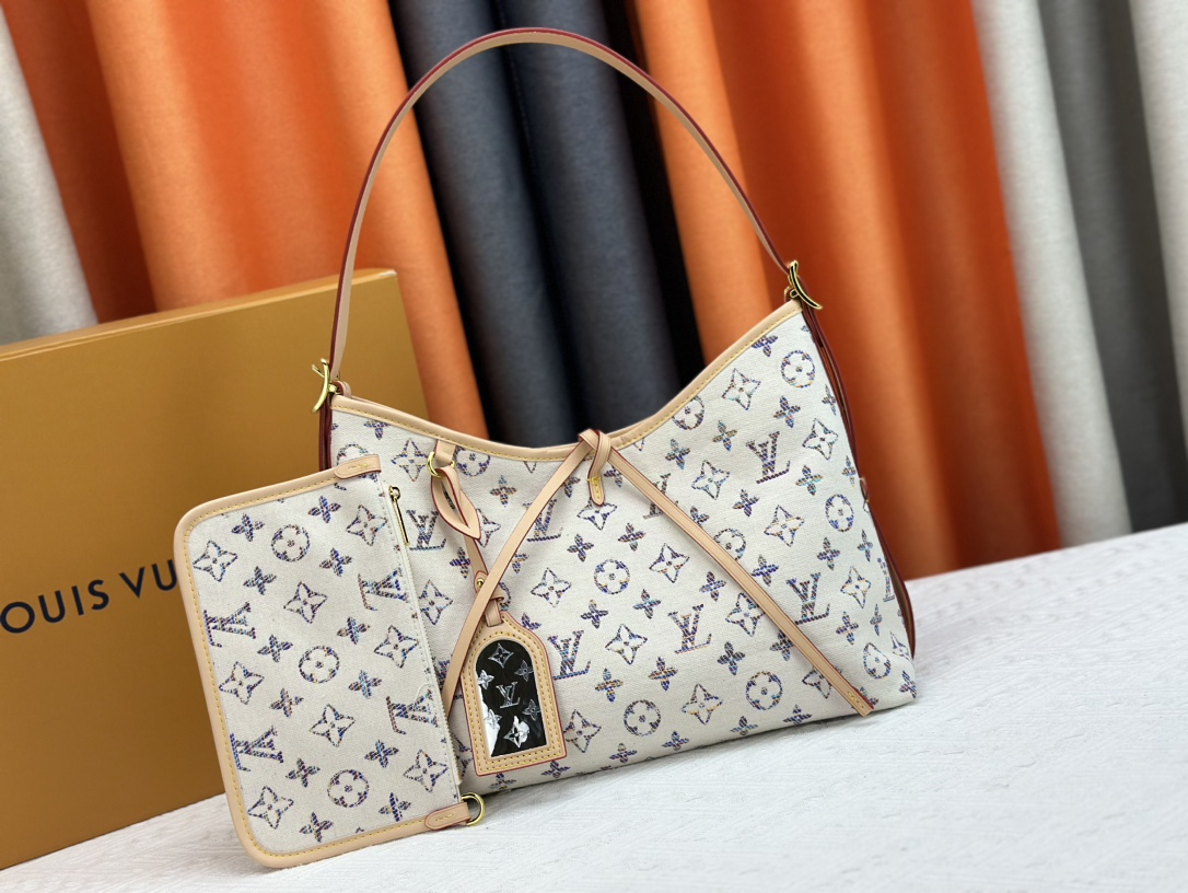 Louis Vuitton CarryAll M24707 M46203 M46197 Shoulder Bag Handbag
