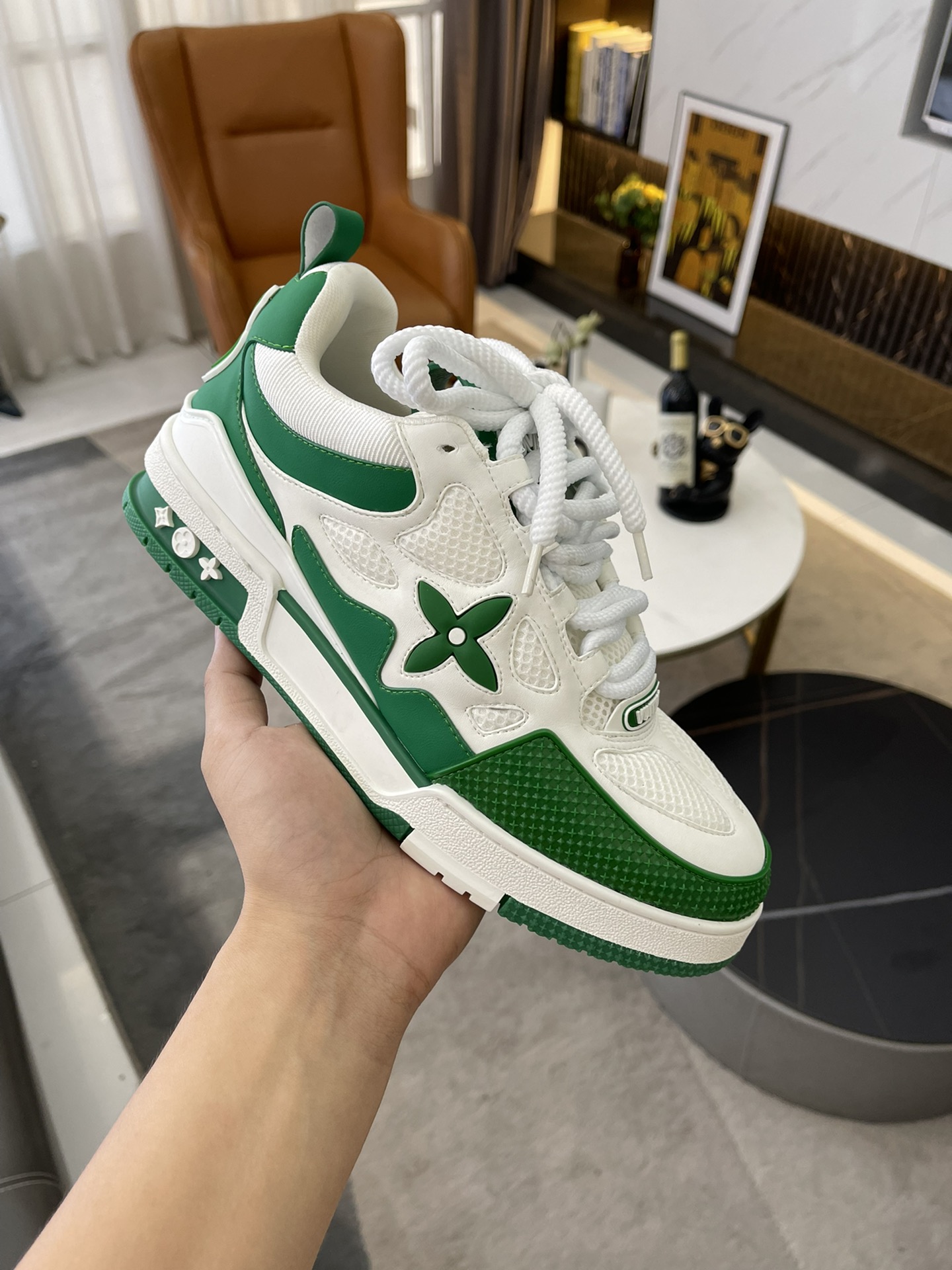 Louis Vuitton shoes (35-46) 14 color LV DIY TRAINER SNEAKER LV011