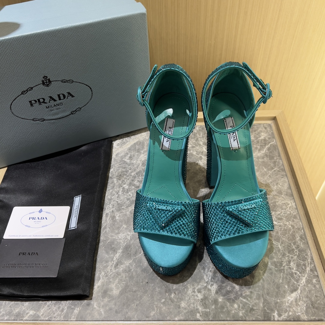 Prada shoes Diamond high heels 14CM PD006