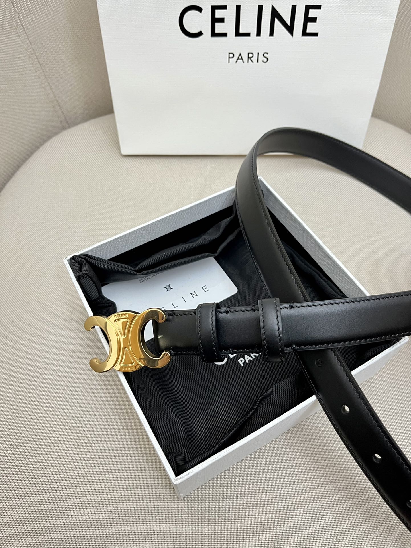 Celine Leather Belts 1:1 Mirror Version