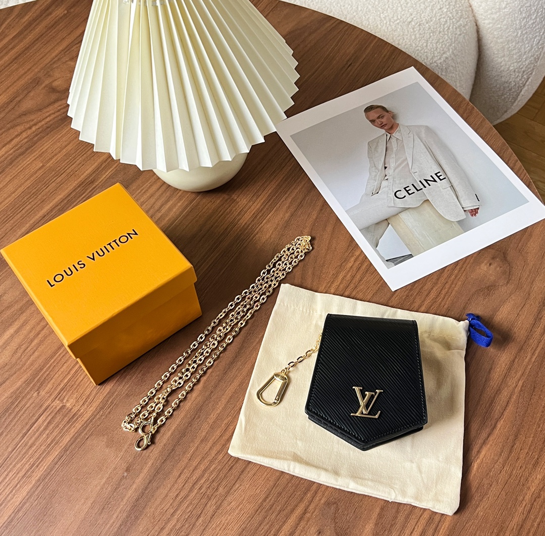 Louis Vuitton Micro Bag Leather Keychain Pendant Accessories