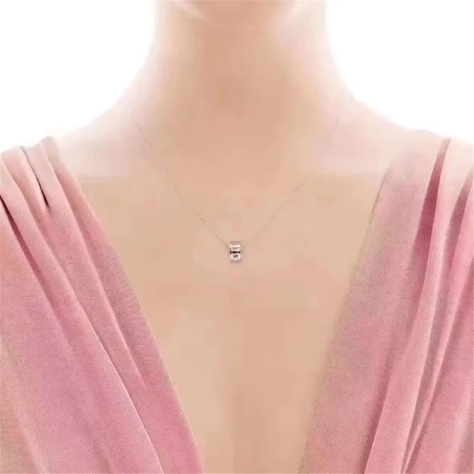 Tiffany Atlas Stylish Open Pendant Necklace Fashion Style Lady Jewelry US Sale GRP09768
