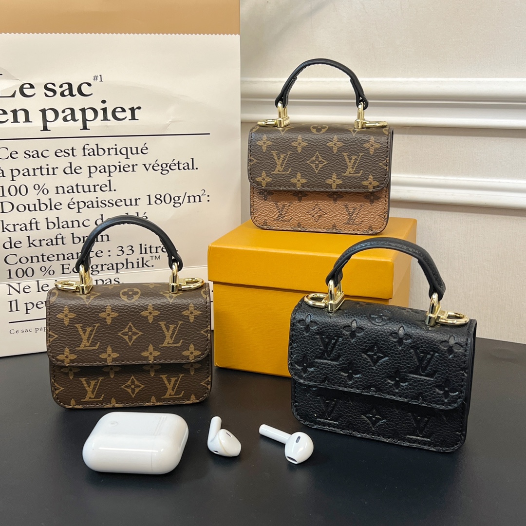 Louis Vuitton Micro Bag Leather Keychain Pendant Accessories