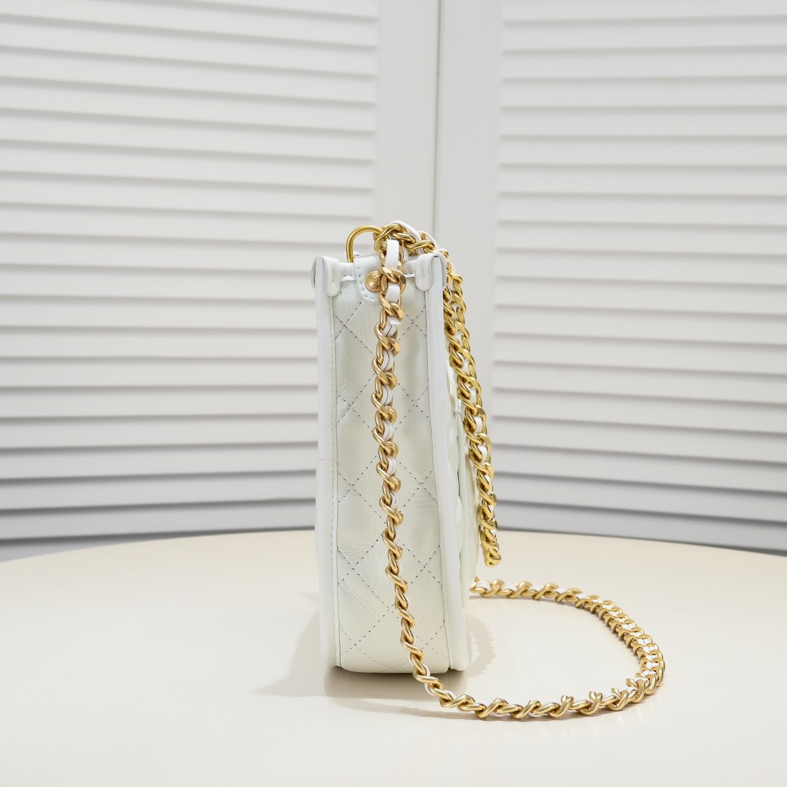 Chanel 24s Hobo Underarm Shoulder Bag Handbag