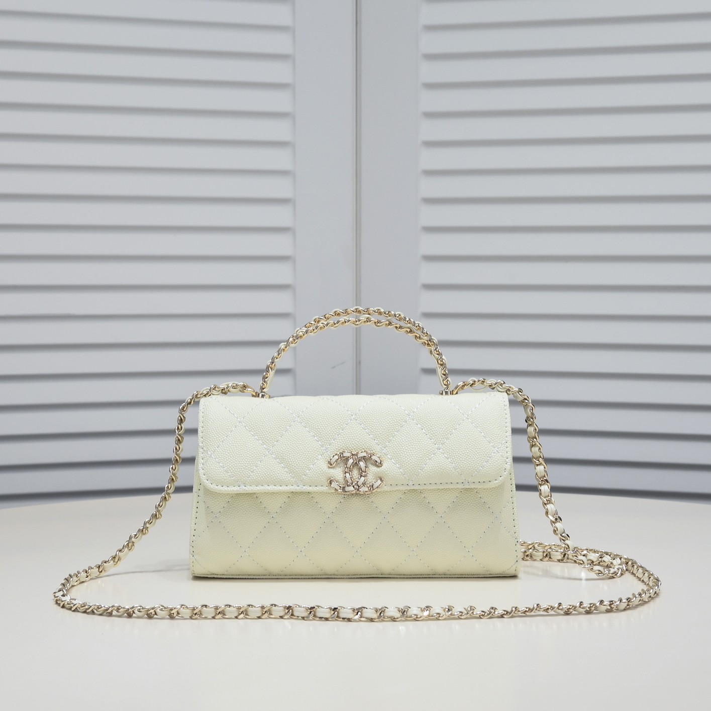 Chanel 23P Kelly Long Handle Bag Shoulder Bag Handbag