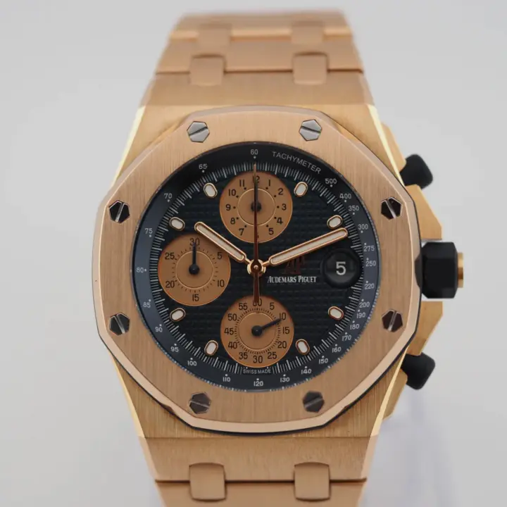 OFFSHORE Pink Gold Blue Dial CHRONOGRAPH 42mm