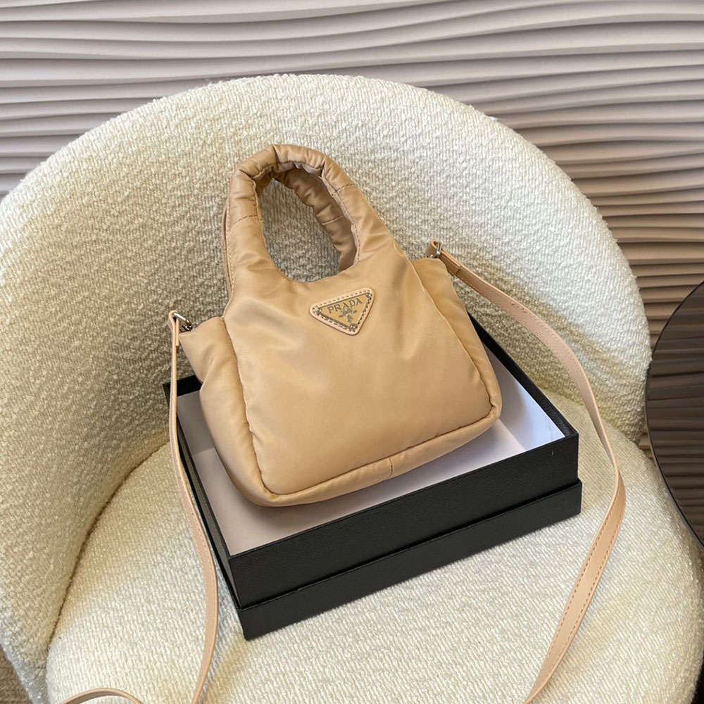 Prada Soft Lined Re Nylon Mini Handbag Shoulder Bag (Replica)