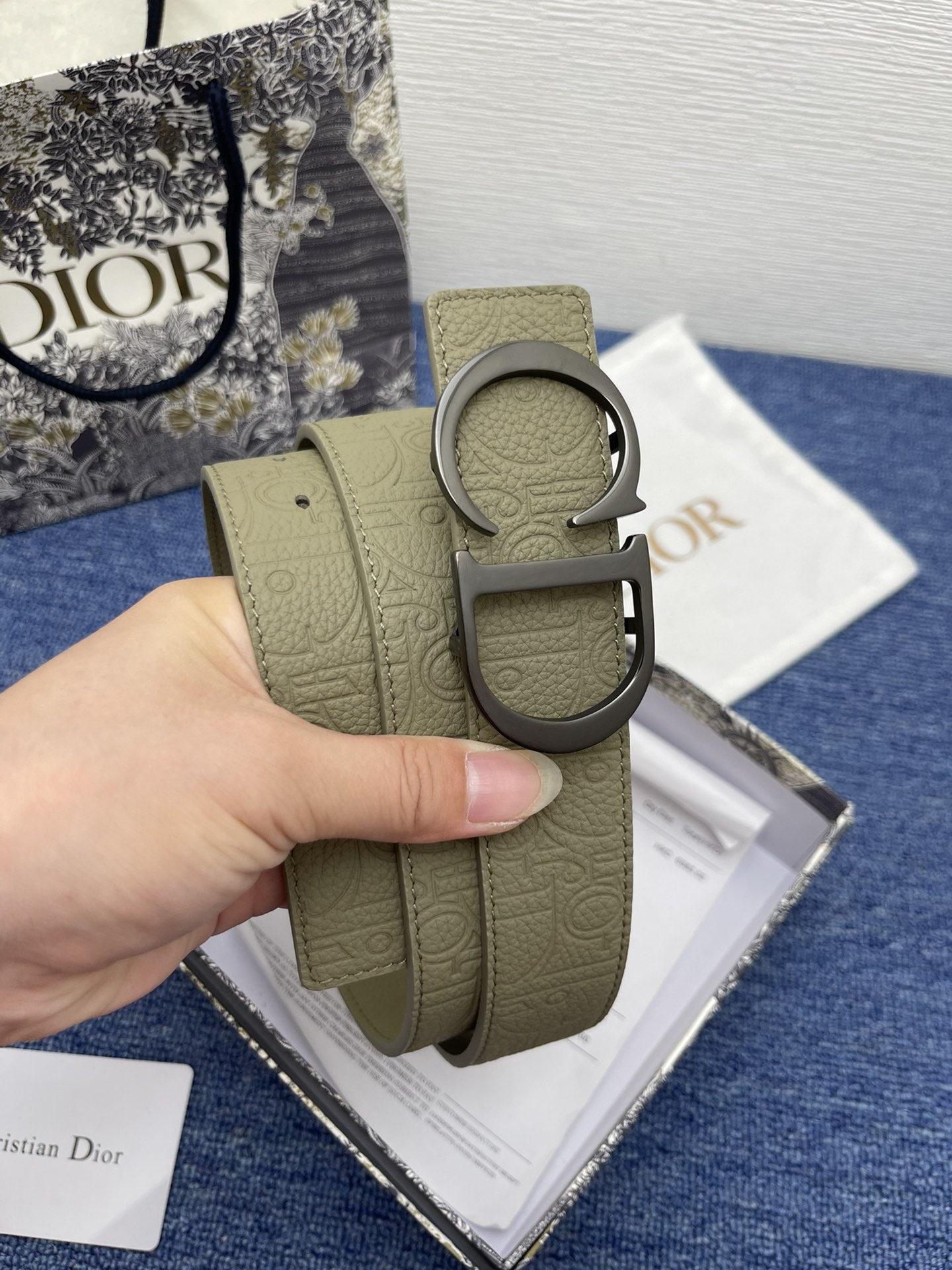 Dior Leather Belts 1:1 Mirror Version