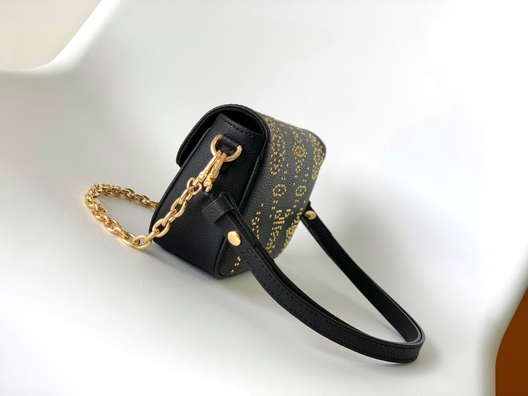 Louis Vuitton 10A Handbag Shoulder Bag Top Mirror Quality Version Wallet on Chain Ivy M82653
