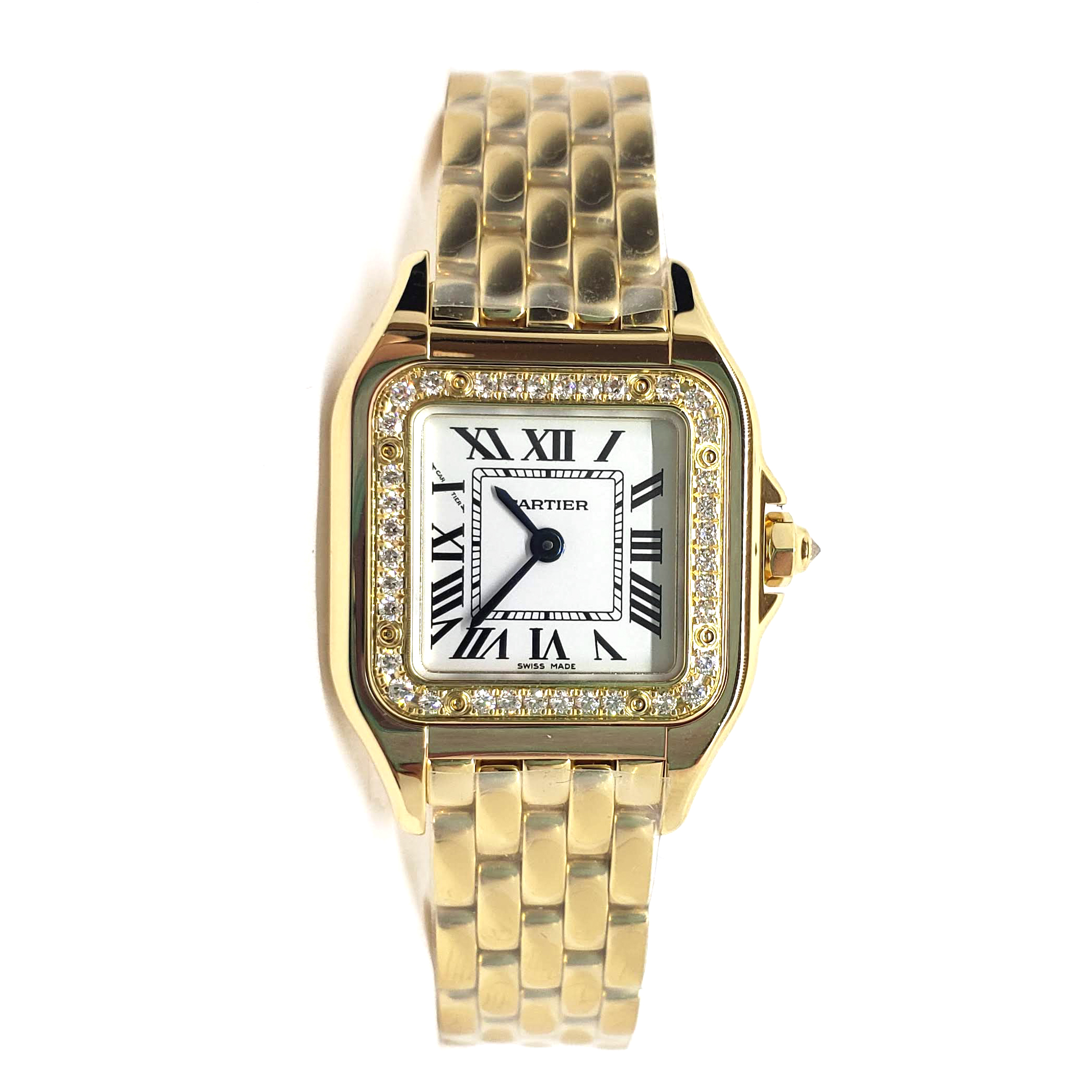 Cartier Panth猫re 18K Yellow Gold & Diamonds Ladies Watch, WJPN0015