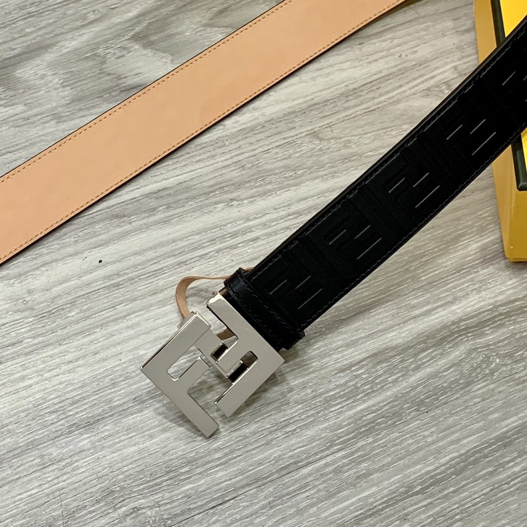 Fendi Leather Belts 1:1 Mirror Version