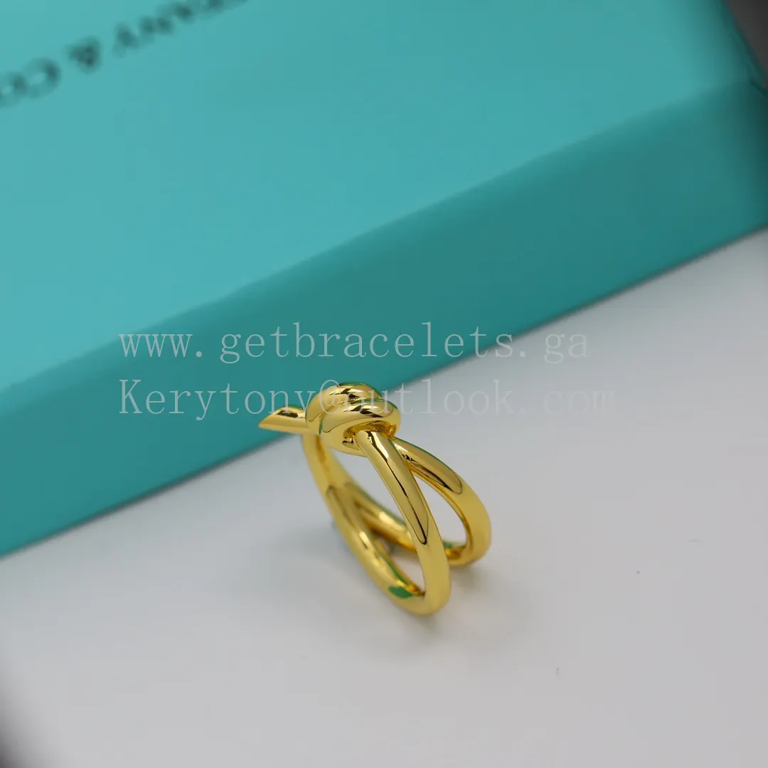 Tiffany Knot Ring Rose Gold/Yellow Gold/White Gold