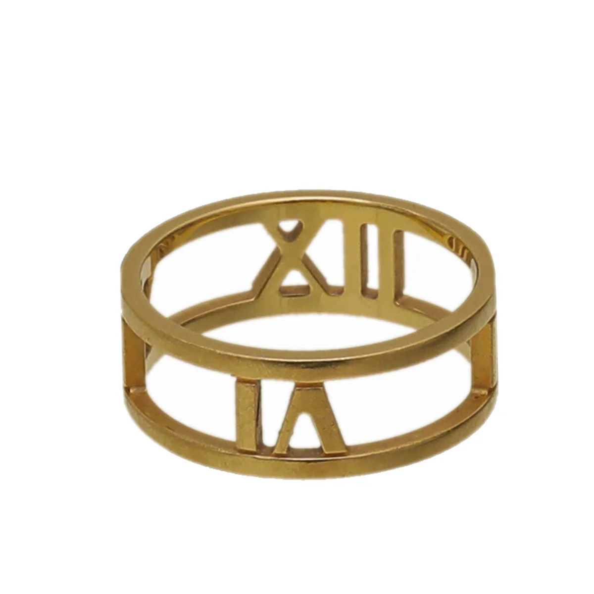 Tiffany & Co 18K Yellow Gold Atlas Open Ring