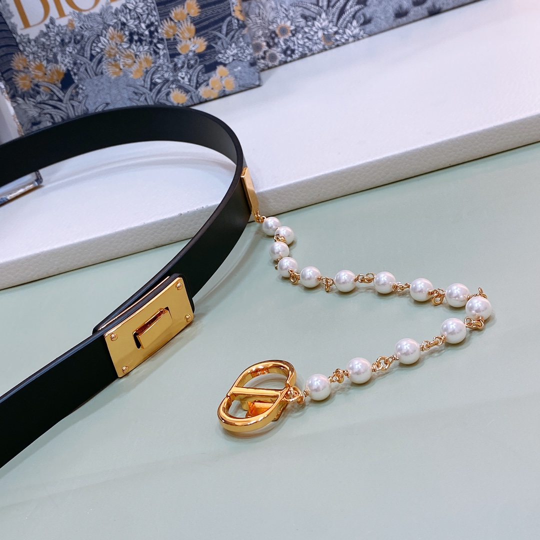Dior Leather Belts 1:1 Mirror Version