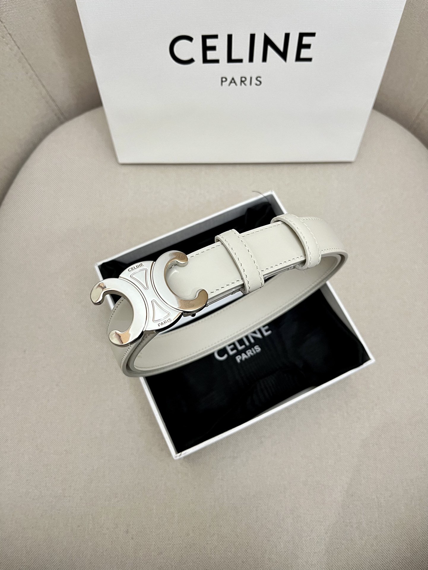 Celine Leather Belts 1:1 Mirror Version