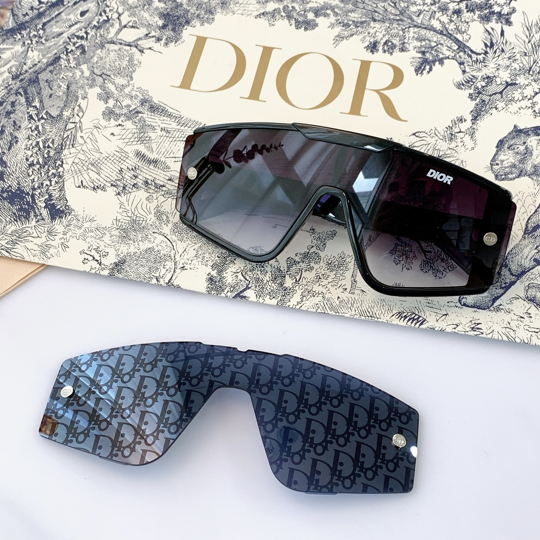 Dior XTREM MU One-piece Box Sunglasses Top quality (Replica锛�
