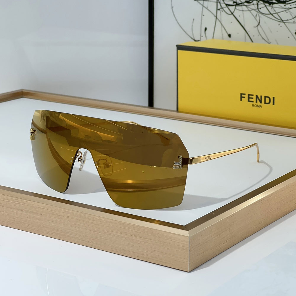 Fendi Aviator Rimless Sunglasses Top quality 锛�Replica锛�