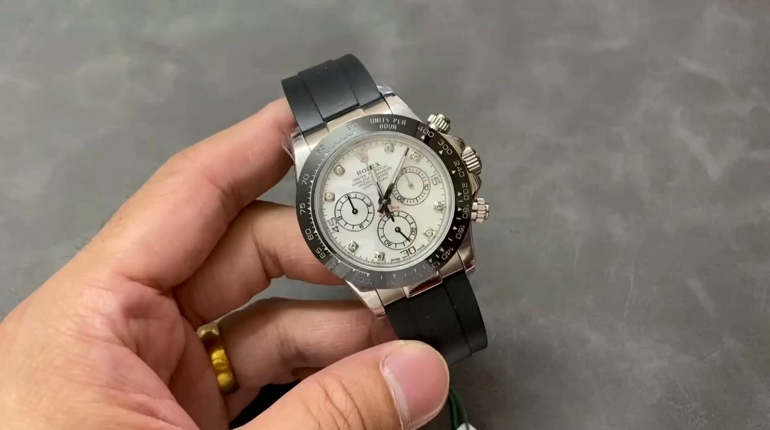 Rolex Cosmograph Daytona 116519 Mother of Pearl Dial 40mm Mens Replica Watch