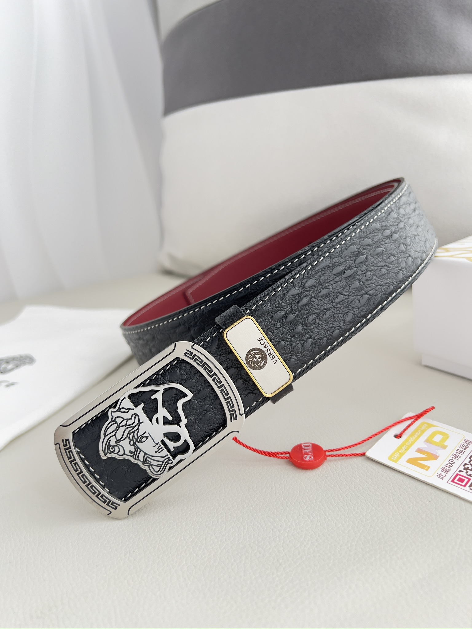 Versace Leather Belts 1:1 Mirror Version