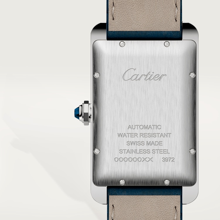 CARTIER TANK AMERICAINE Blue Strap 26.6 mm