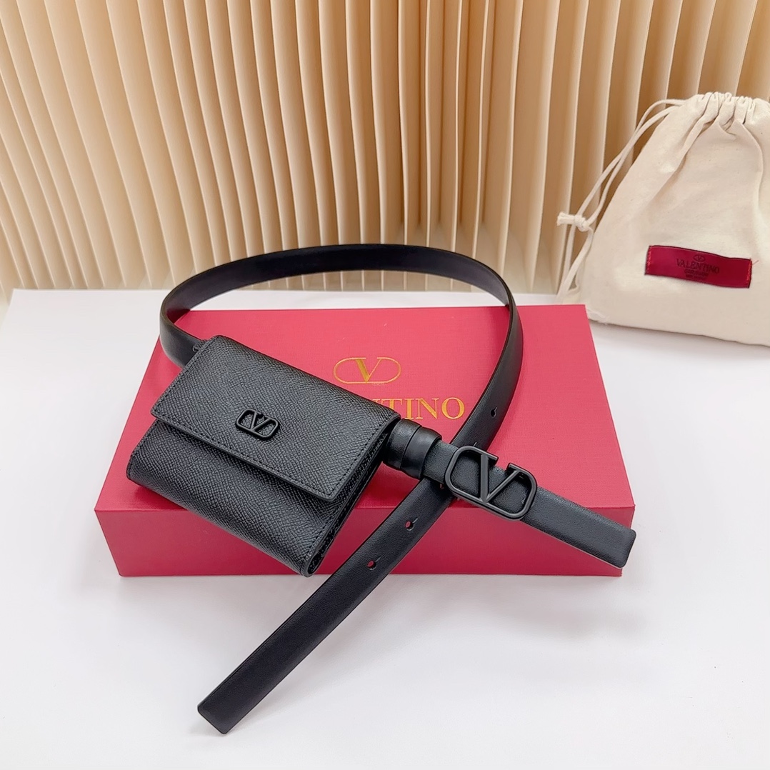 Valentino Leather Belts 1:1 Mirror Version