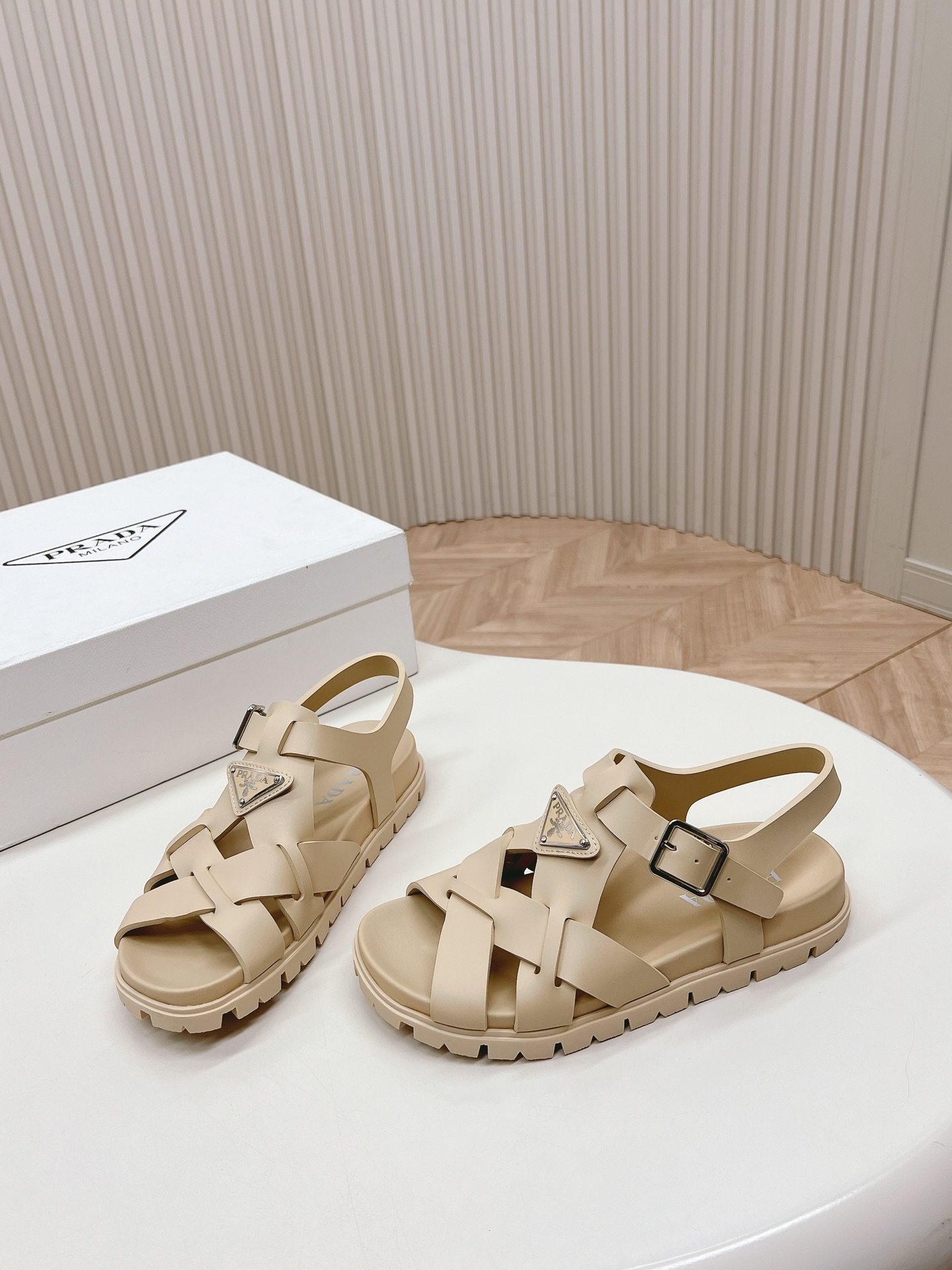 Prada Shoes Fashion Show Sandals
