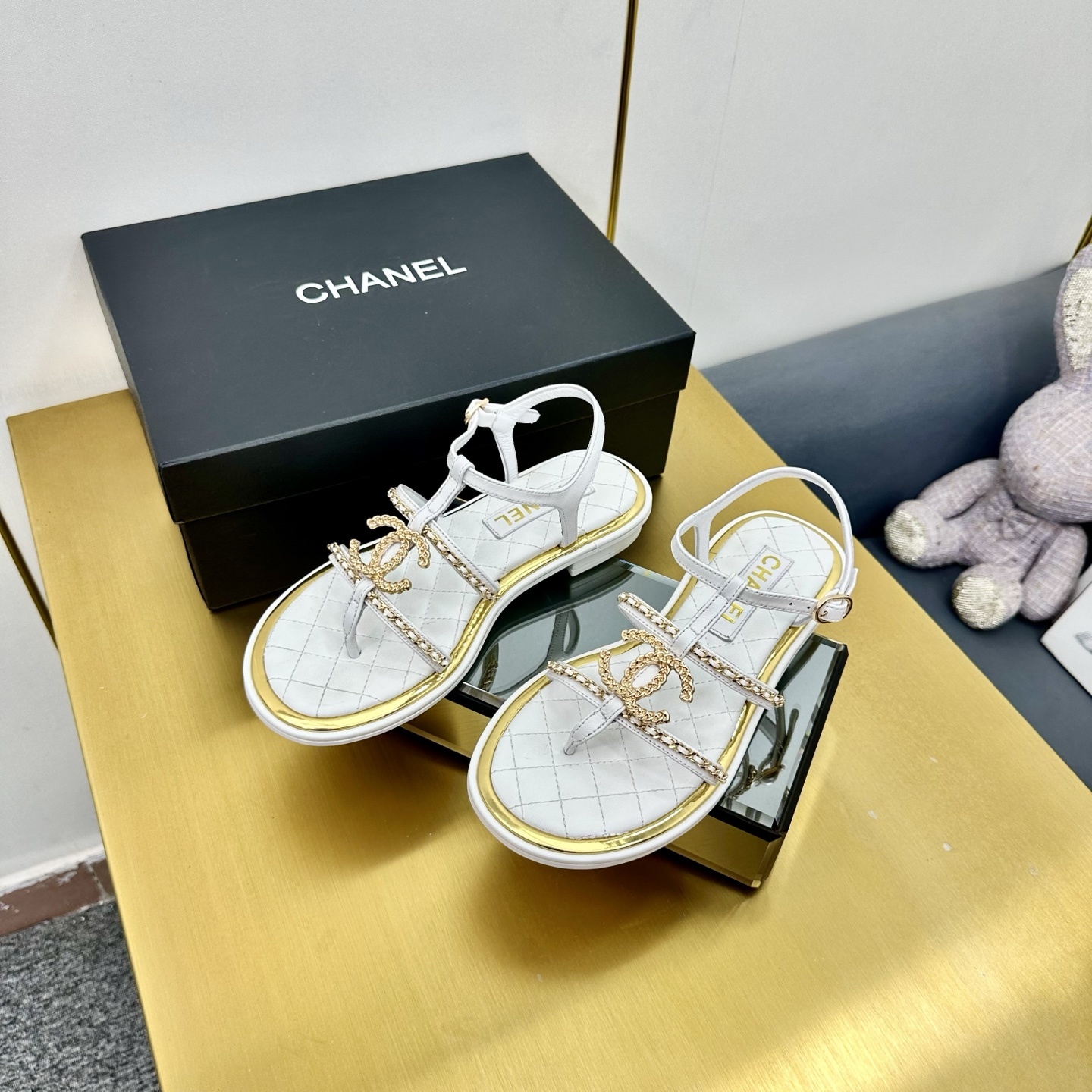 Chanel Shoes New classic clip on women's sandals