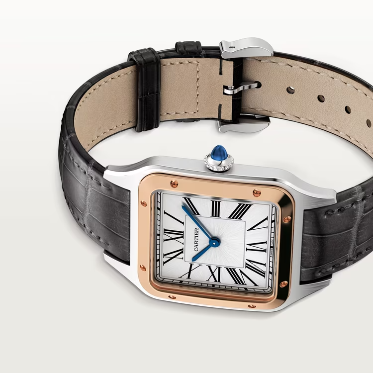 CARTIER SANTOS-DUMONT Rose Gold Mix 46mm