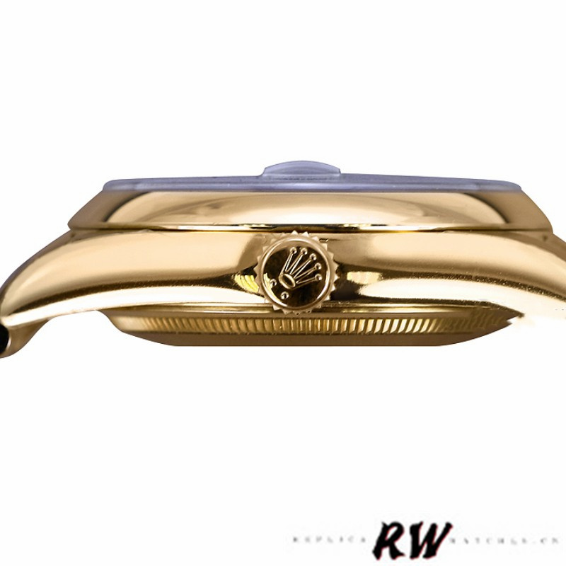 Rolex Day-Date 118208 Yellow Gold Champagne Jubilee Dial 36mm Unisex Replica Watch