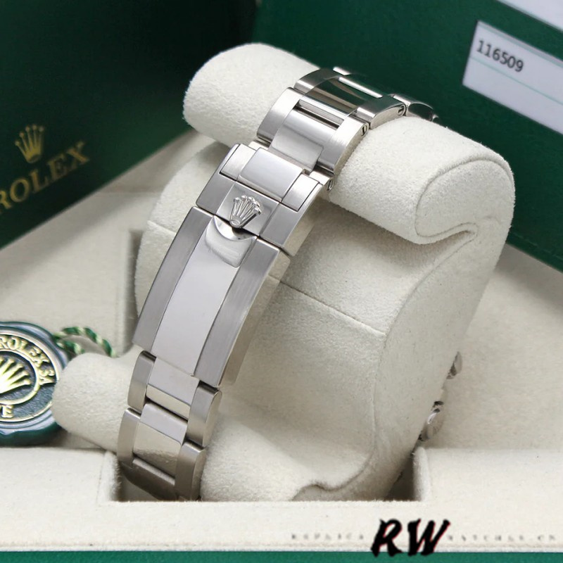 Rolex Cosmograph Daytona 116509 White Mother of Pearl Dial 40MM Mens Replica Watch