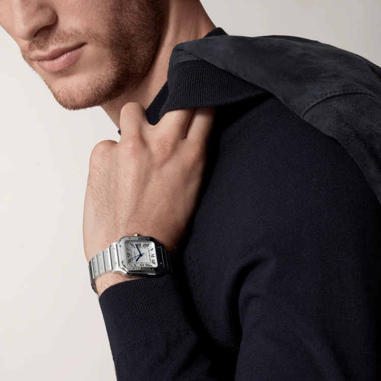 CARTIER SANTOS Classic Silver 35mm