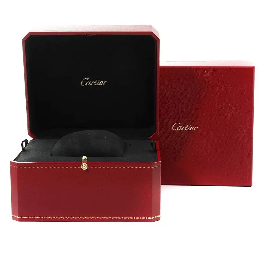 CARTIER SANTOS 100 Pink Strap 35.6mm