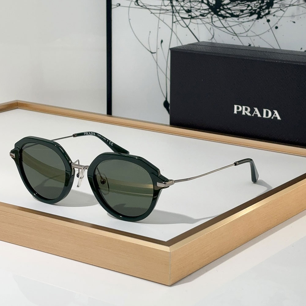 Prada Vintage garden Framed Sunglasses Top quality 锛�Replica锛�
