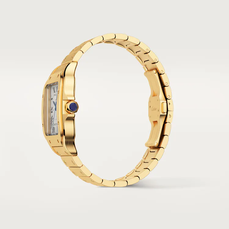 CARTIER SANTOS Gold 35mm