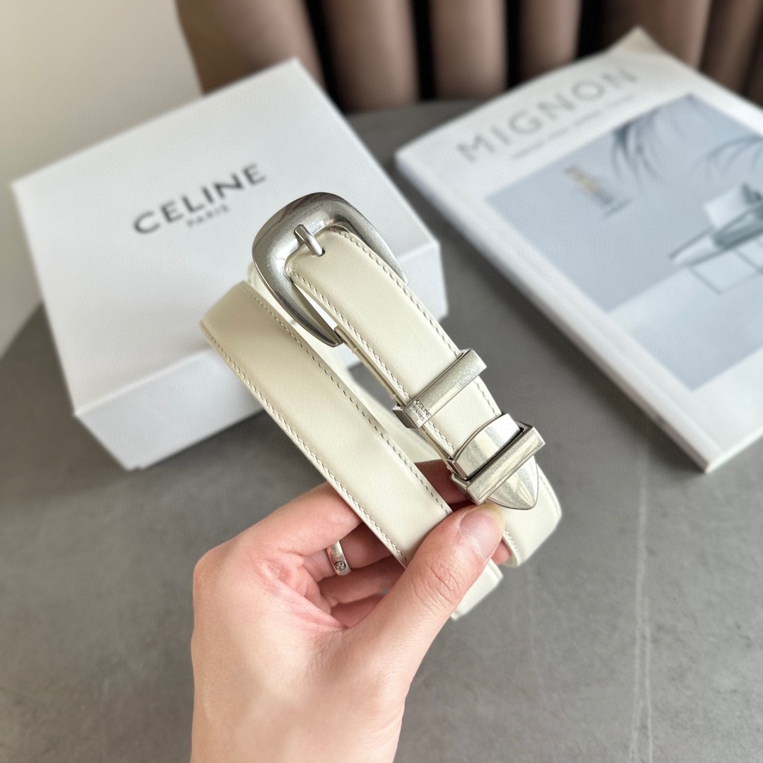 Celine Leather Belts 1:1 Mirror Version