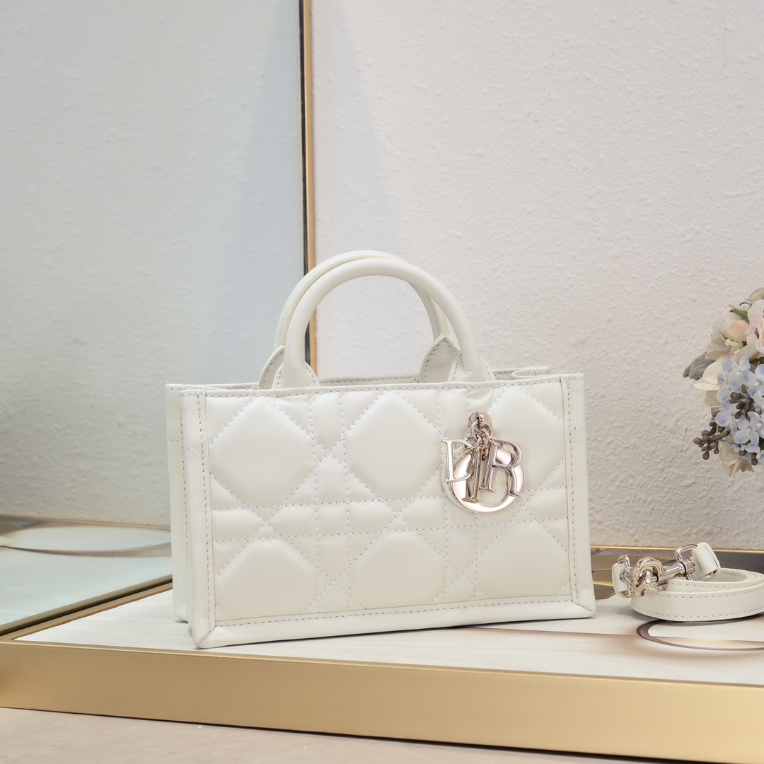 Dior Mini Book Tote Maria Grazia Chiuri design Shoulder Bag Handbag