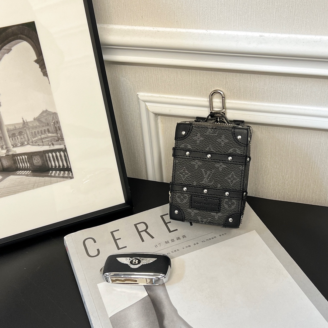 Louis Vuitton Micro Bag Leather Keychain Pendant Accessories