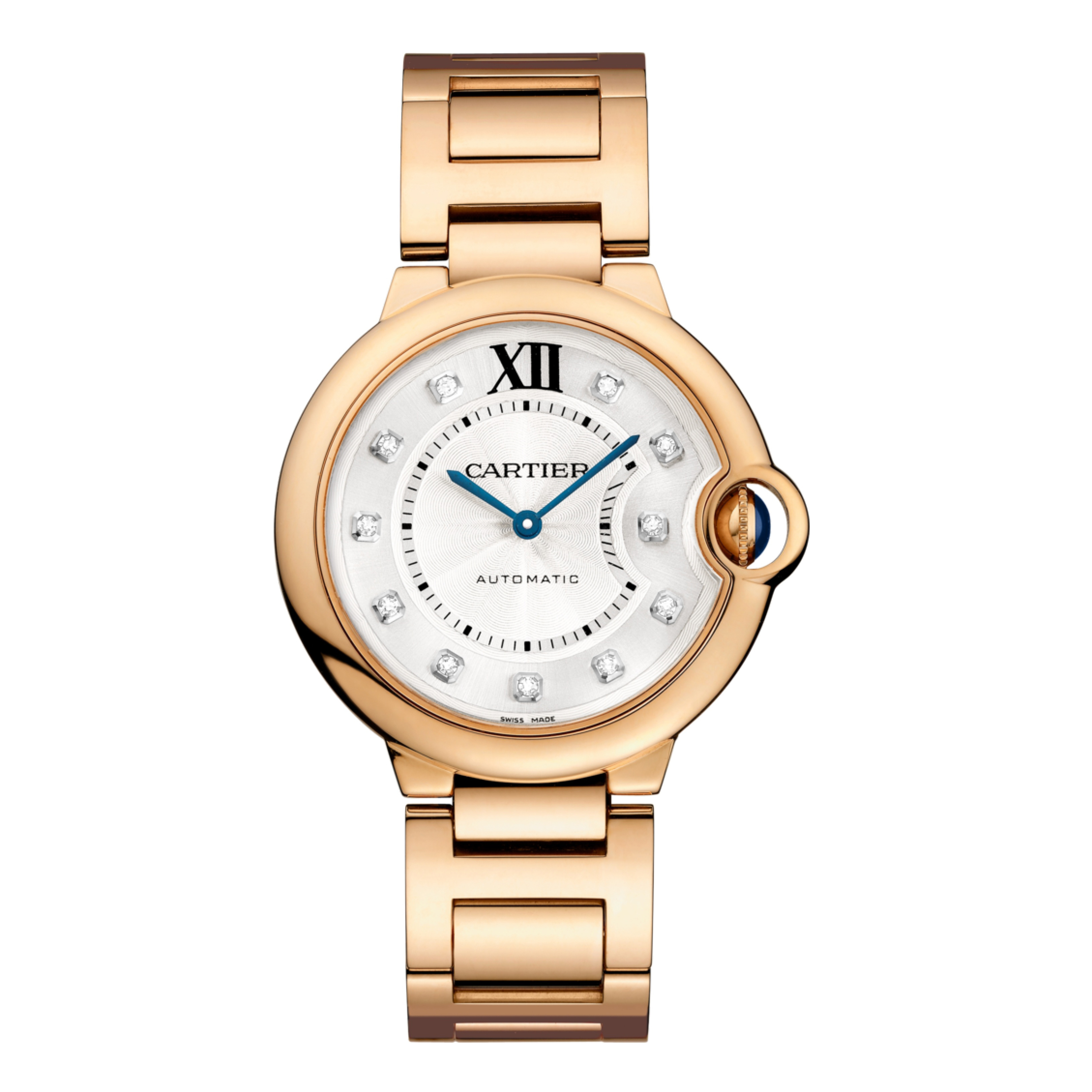 Cartier Ballon Bleu 36mm 18K Rose Gold Lady��s Watch, WE902026