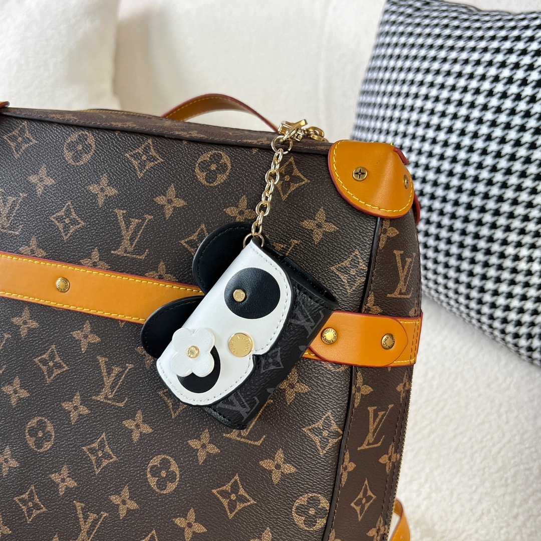 Louis Vuitton Micro Bag Leather Keychain Pendant Accessories