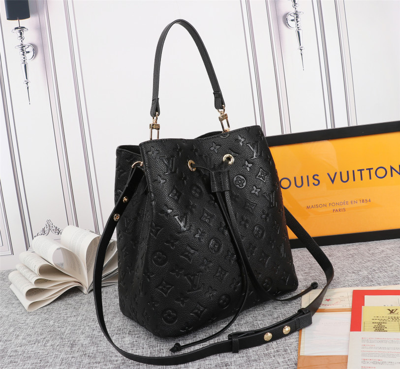 Louis Vuitton LV NeoNoe MM Embossed Handbag Shoulder Bag(Replica)