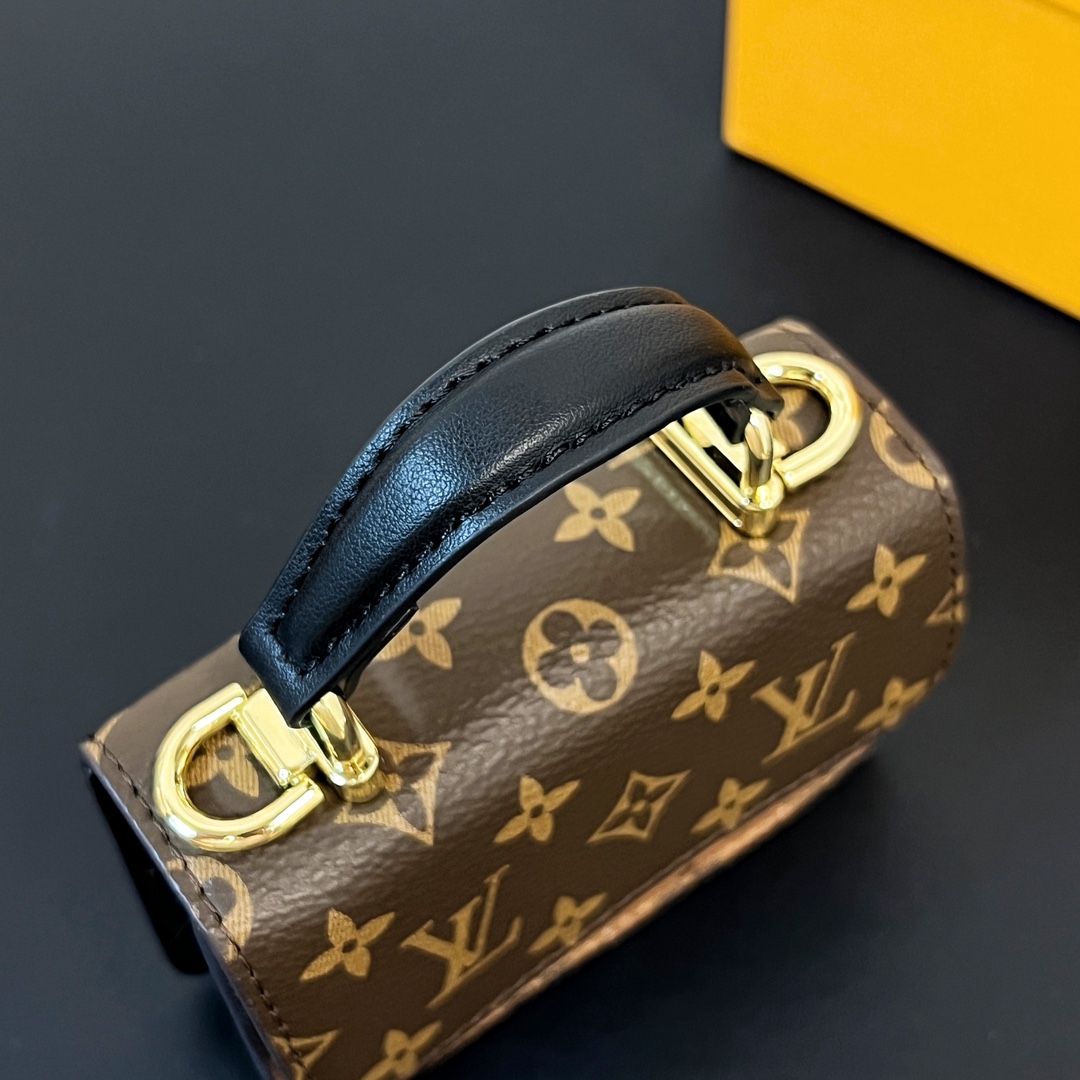 Louis Vuitton Micro Bag Leather Keychain Pendant Accessories
