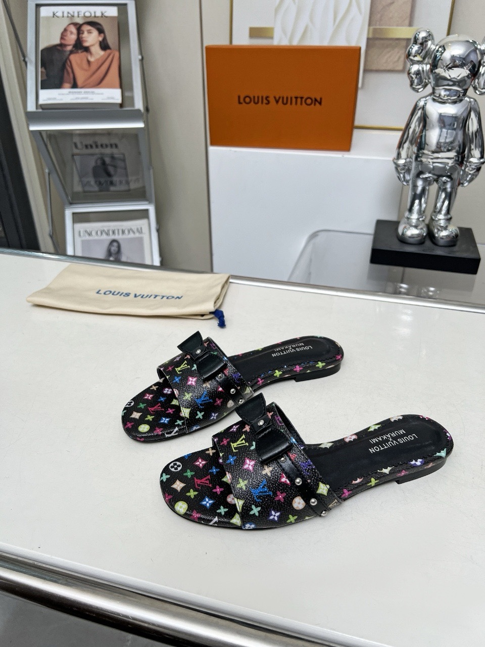 Louis Vuitton Shoes Takashi Murakami | 20th Anniversary Reprinting Slippers