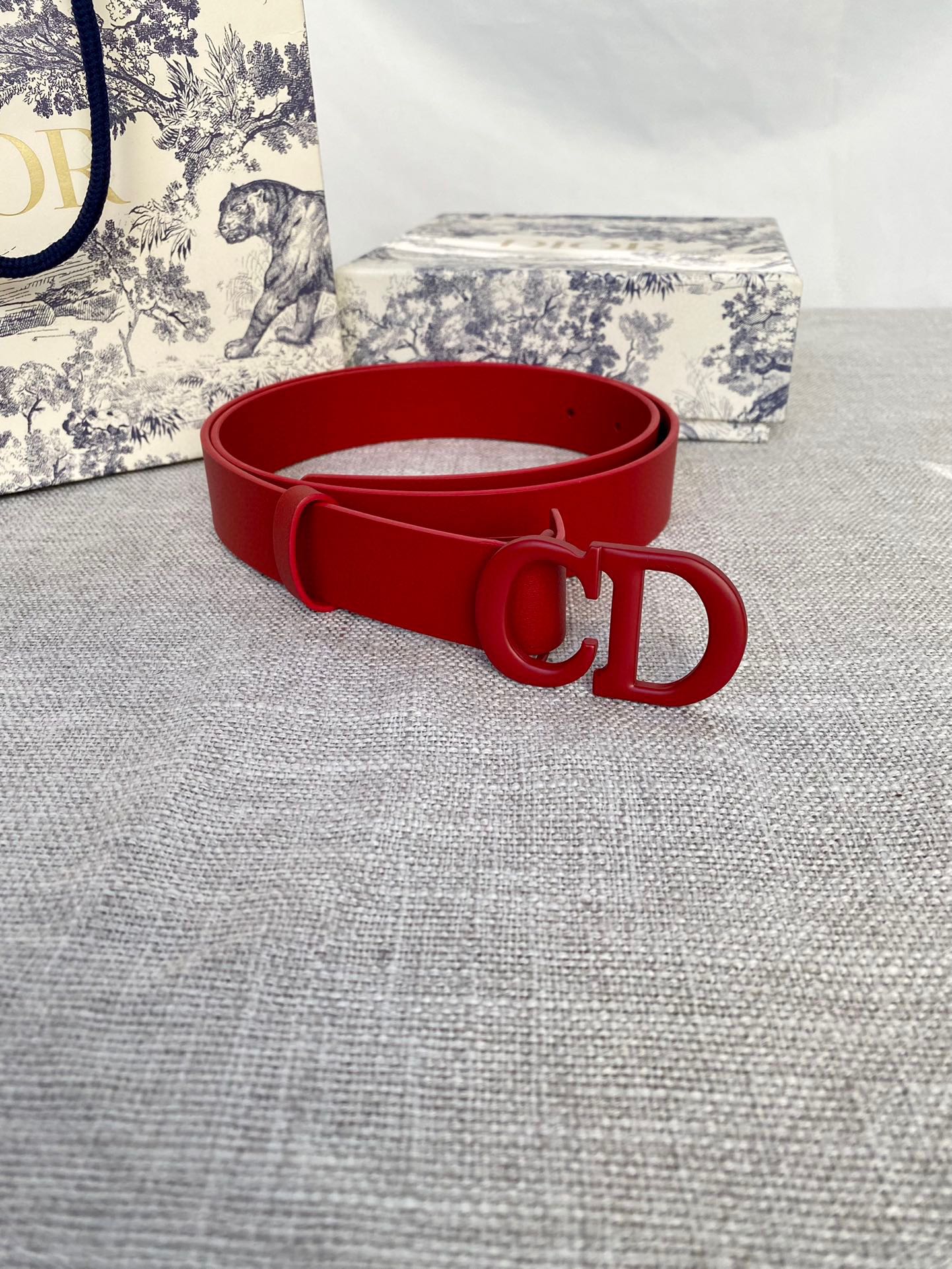 Dior Leather Belts 1:1 Mirror Version