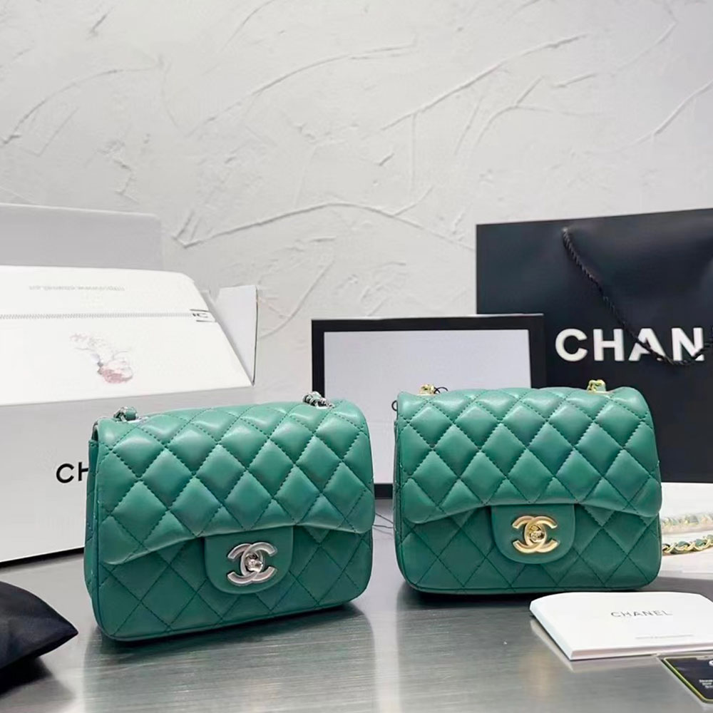 Chanel CF Bag Lambskin 17CM Shoulder Bag(Replica)