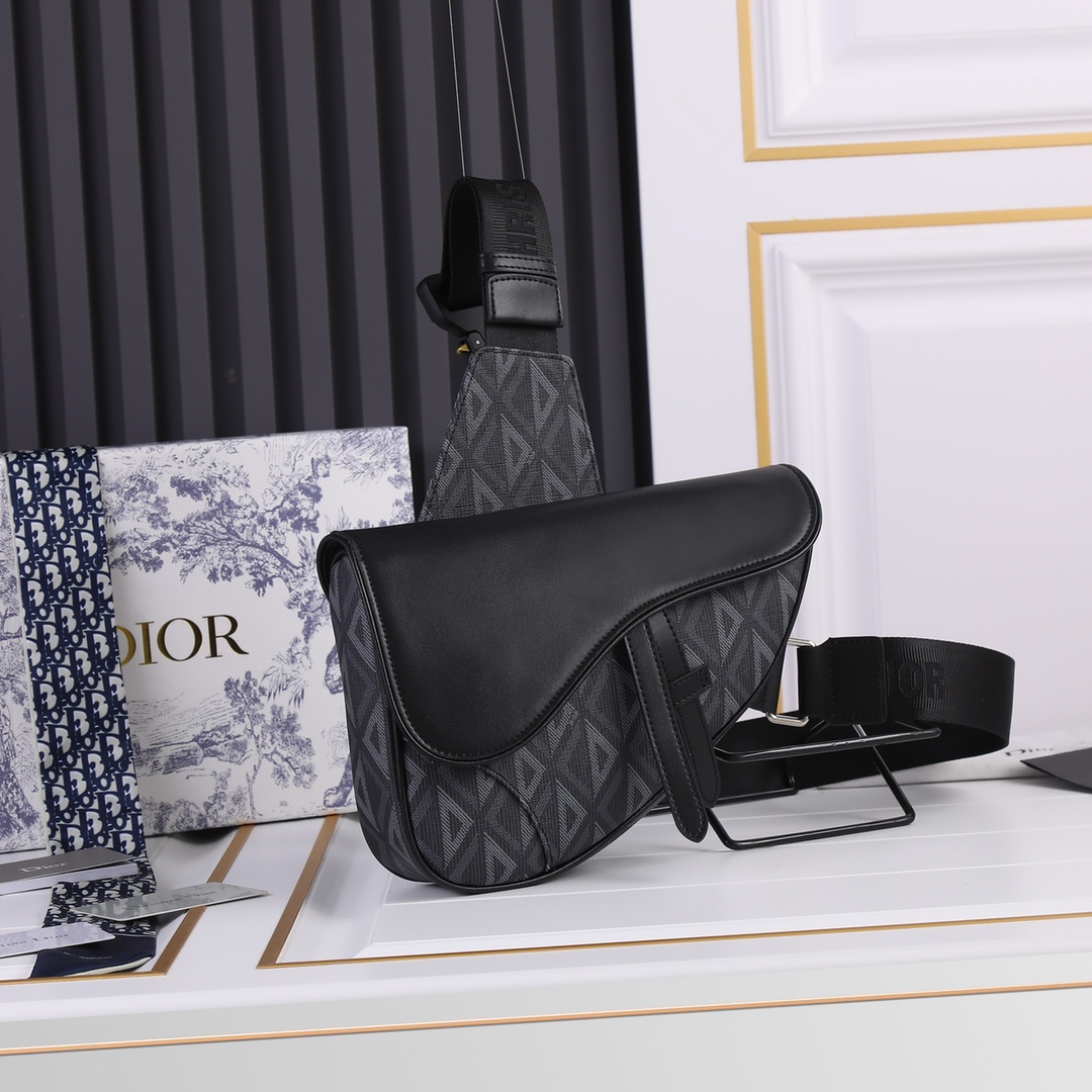 Saddle Bag Black CD-2222 XB002 28cm